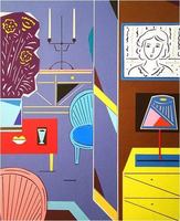Living Room, Portrait of Girl   17"X14"     2006
 - 