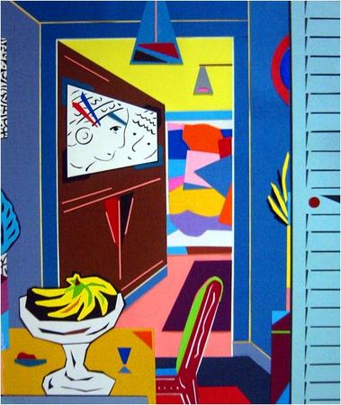 Title: Living Room, Two Boys /
Medium: Paper Cut /
Size: 17" x 14" inches /
Year: 2005 /

Collected by private collector in Japan. / Available for new custom request. : Cut Paper : HIRO TAKESHITA - ARTIST